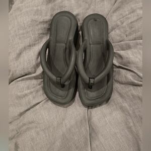 Melissa free platform flip flops